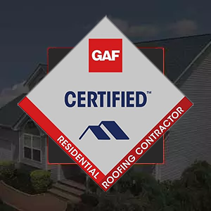 GAF certified logo